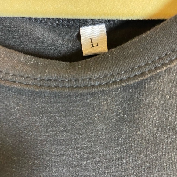 Elegant Black and Teal Maxi Dress - Picture 2 of 5